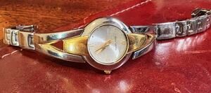 Women's 22mm Two Tone Daisy Fuentes Watch,